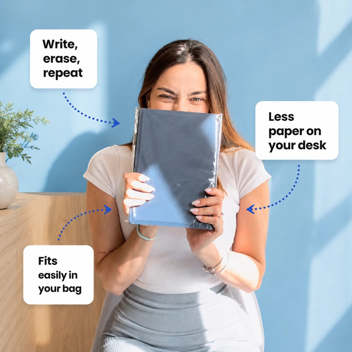 Reusable Whiteboard Notebook