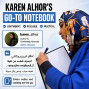 Reusable Whiteboard Notebook