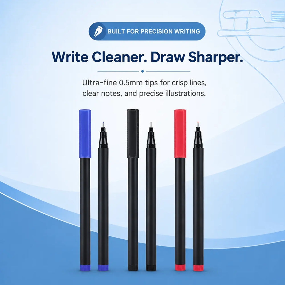 Thin Tip Whiteboard Pens Pack