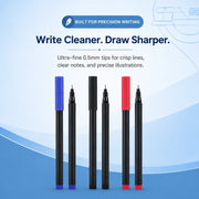 Thin Tip Whiteboard Pens Pack