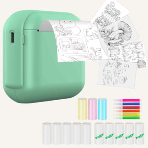 Ink-Free Note Printer for Exam Crammers