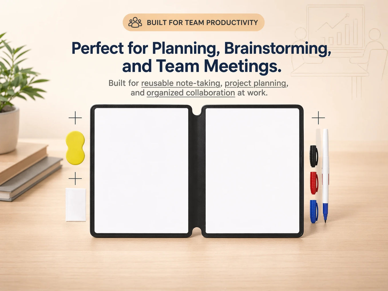 Whiteboard Notebook for Offices image 2