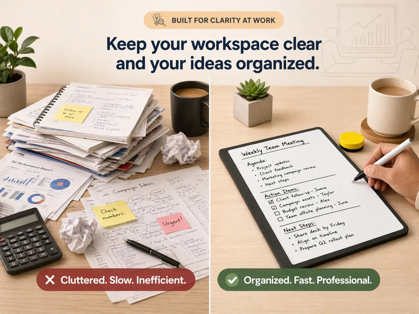 Whiteboard Notebook for Offices image 3