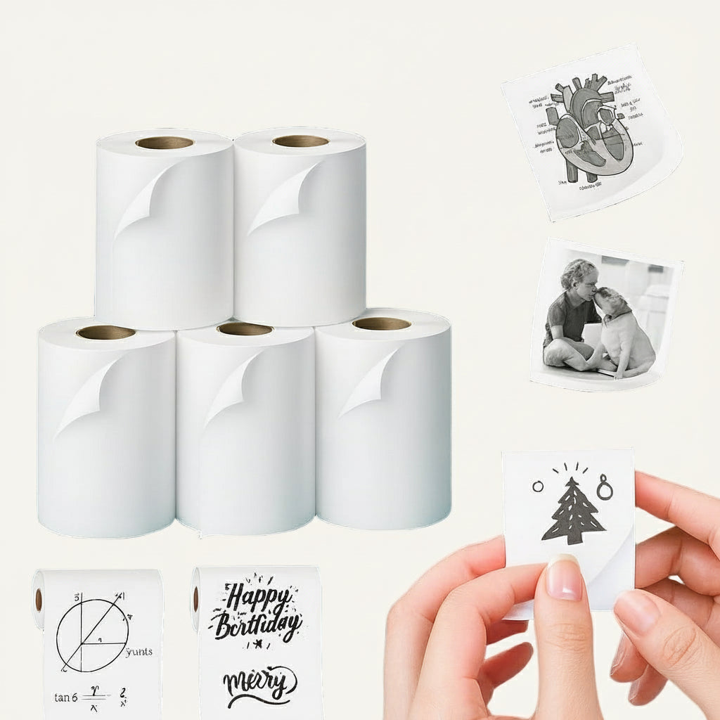 Thermal Rolls for Mini Printer (Regular & Sticky)